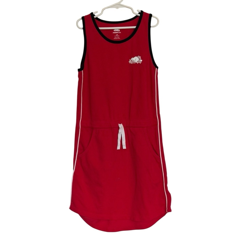 NWOT Roots Girls Red Tank Dress